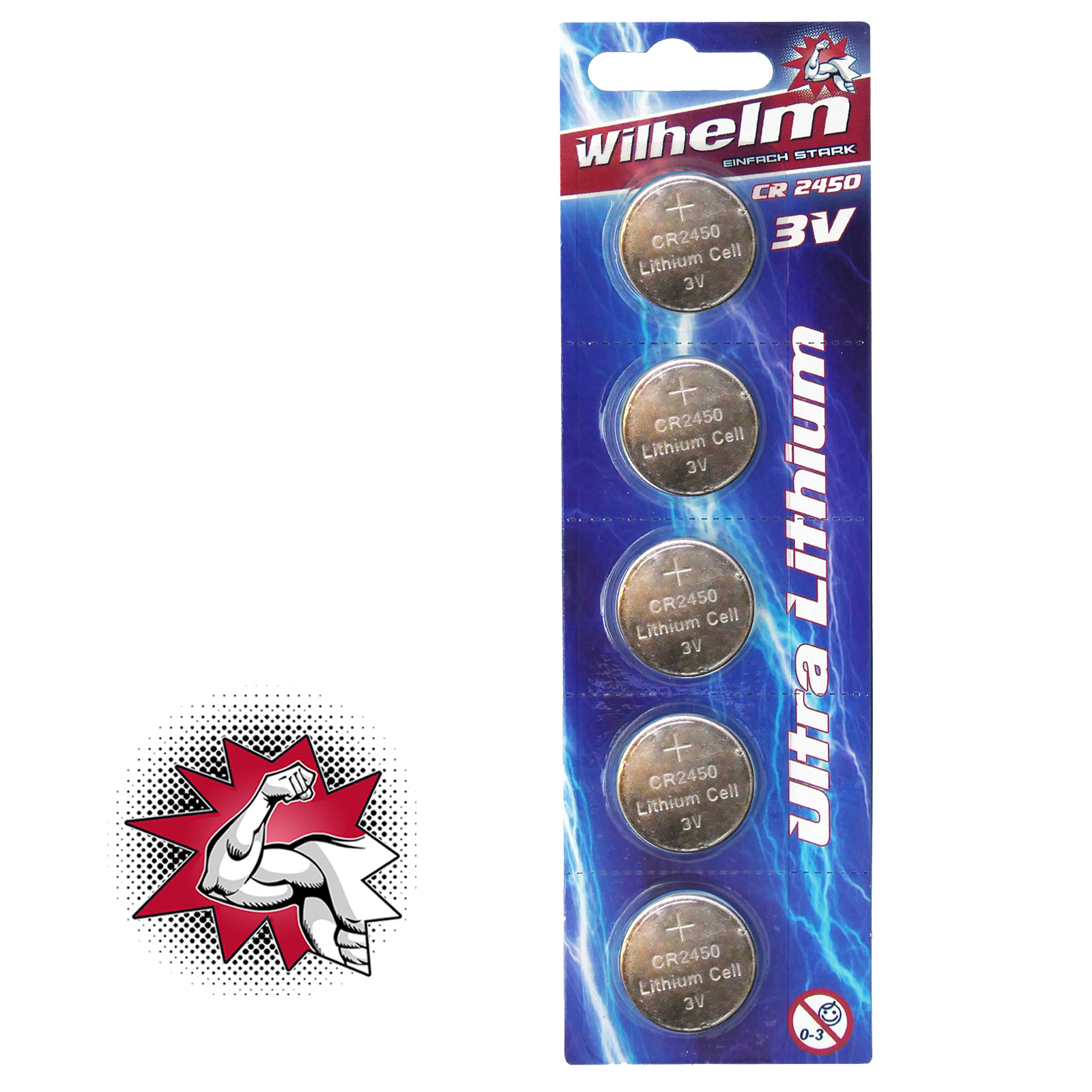 CR2450 Lithium