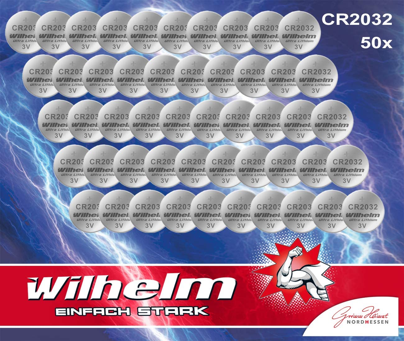 CR2032 Lithium Blisterpack